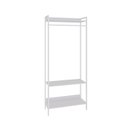 Ver imagem 3 de Estante Closet Arara 187x80cm 3 Prateleiras Active Yescasa Branco/Chess