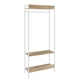 Estante Closet Arara 187x80cm 3 Prateleiras Active Yescasa - 6