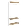 Estante Closet Arara 187x80cm 3 Prateleiras Active Yescasa - 6