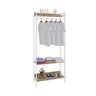 Estante Closet Arara 187x80cm 3 Prateleiras Active Yescasa - 2