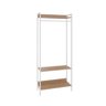 Estante Closet Arara 187x80cm 3 Prateleiras Active Yescasa - 3