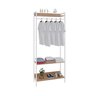 Estante Closet Arara 187x80cm 3 Prateleiras Active Yescasa - 2