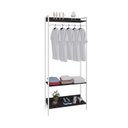 Ver imagem 2 de Estante Closet Arara 187x80cm 3 Prateleiras Active Yescasa