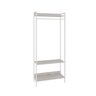 Estante Closet Arara 187x80cm 3 Prateleiras Active Yescasa - 3