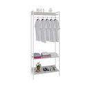 Ver imagem 2 de Estante Closet Arara 187x80cm 3 Prateleiras Active Yescasa