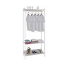 Estante Closet Arara 187x80cm 3 Prateleiras Active Yescasa - 2