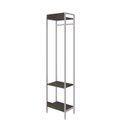 Ver imagem 6 de Estante Closet Arara 187x45cm 3 Prateleiras Active Yescasa Marrom/Carvalho Dark/Branca