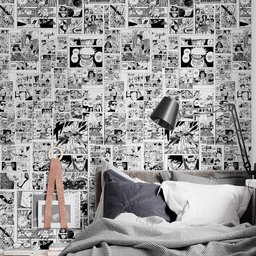 Papel De Parede Adesivo Lavável Quarto Mangá Naruto Anime 1mx50cm - 4