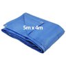 Lona Polietileno Azul 5x4m - Resistente Uv - Impermeável - 2