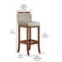 Ver imagem 3 de Kit com 3 Banquetas Média com Matelassê