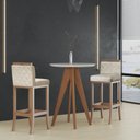 Ver imagem 2 de Kit com 3 Banquetas Média com Matelassê