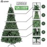 Árvore de Natal Pinheiro Luxo 2,10m 1200 Galhos Tradicional Verde Premium Grande Cheia Luvinco - 3