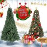 Árvore de Natal Pinheiro Luxo 2,10m 1200 Galhos Tradicional Verde Premium Grande Cheia Luvinco - 1