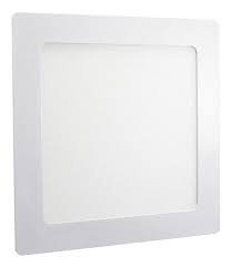 Plafon 18W Luminária LED Embutir Quadrado (Branco Quente/Branco Frio) - Branco - 1