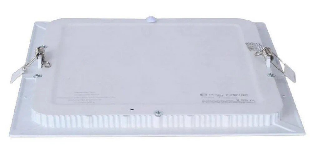Plafon 18W Luminária LED Embutir Quadrado (Branco Quente/Branco Frio) - Branco - 3