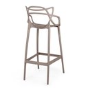 Ver imagem 5 de Kit 14 Banquetas Allegra com Encosto Design Cozinha/bancada - Fendi