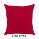 Ver imagem 5 de Kit 3 Capas para Almofada Drapeada Veludo Quadrada Várias Cores Cor:vermelho