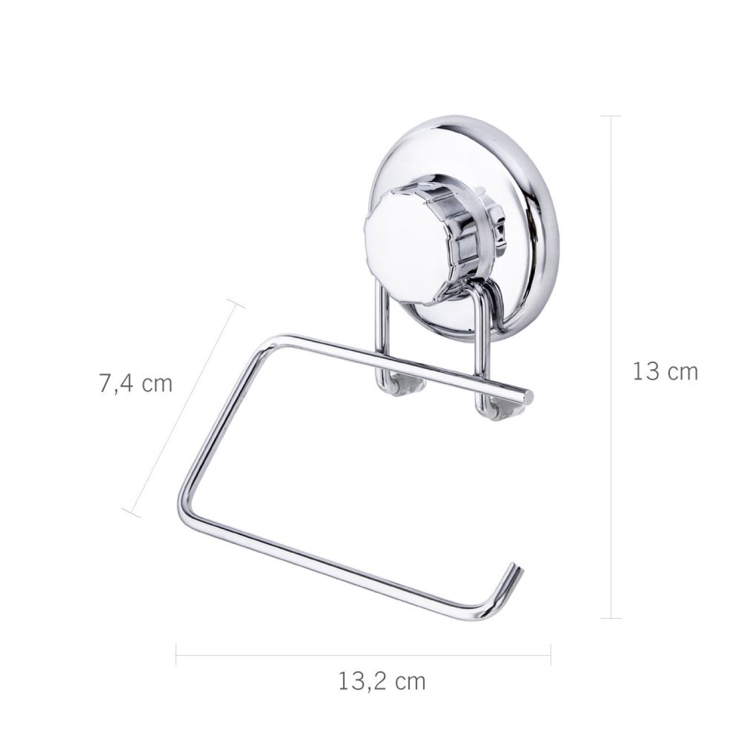 Porta-papel Higiênico em Inox com Ventosa - 2