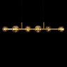 Lustre Pendente Quality Orbit 1527 G9 Bivolt Dourado / Champagne - 4