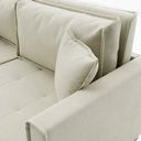 Ver imagem 7 de Sofá Cama Retrátil e Reclinável Onix 220 Cm Joli Bege Capuccino