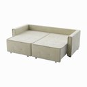 Ver imagem 6 de Sofá Cama Retrátil e Reclinável Onix 220 Cm Joli