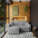 Ver imagem 7 de Sofá Cama Retrátil e Reclinável Onix 220 Cm Scott