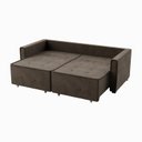 Ver imagem 6 de Sofá Cama Retrátil e Reclinável Onix 220 Cm Joli