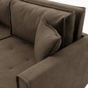 Ver imagem 7 de Sofá Cama Retrátil e Reclinável Onix 220 Cm Joli Marrom Café