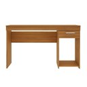 Ver imagem 5 de Escrivaninha Mesa Escritório Office Nt 2070 1 Gaveta 108cm Freijo Trend Marrom