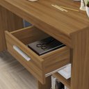 Ver imagem 4 de Escrivaninha Mesa Escritório 90cm 1 Gaveta Office Nt 2000