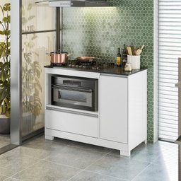 Balcão para Fogão Cook Top de 5 Bocas com Gavetão - 1