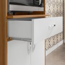 Ver imagem 6 de Balcão Multuso para Forno e Microondas 2 Portas Nt 3070 Laranja/Freijo Trend/Branco New
