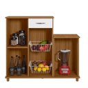 Ver imagem 5 de Fruteira Multiuso 2 Portas 1 Gaveta 2 Cestas Diva