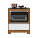 Ver imagem 2 de Balcão para Cooktop 4 Bocas Nt 3110 Laranja/Freijo Trend/Branco New