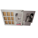 Ver imagem 2 de Quadro Decorativo 9 Meses Em Mdf 41x35 Make Laser