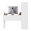 Ver mais imagens de Mesa Office Escrivaninha com Torre e Prateleiras Nt 2105