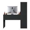 Ver imagem 7 de Mesa Office Escrivaninha com Torre e Prateleiras Nt 2105 123,2cm Preto Tx