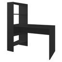 Ver mais imagens de Mesa Office Escrivaninha com Torre e Prateleiras Nt 2105 123,2cm Preto Tx
