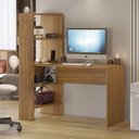 Ver imagem 2 de Mesa Office Escrivaninha com Torre e Prateleiras Nt 2105