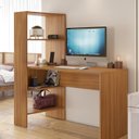 Ver imagem 5 de Mesa Office Escrivaninha com Torre e Prateleiras Nt 2105