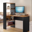 Ver imagem 5 de Mesa Office Escrivaninha com Torre e Prateleiras Nt 2105