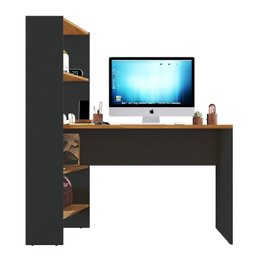 Mesa Office Escrivaninha com Torre e Prateleiras Nt 2105 - 7