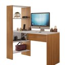 Ver imagem 6 de Mesa Office Escrivaninha com Torre e Prateleiras Nt 2105