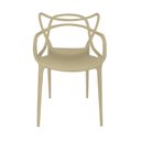 Ver imagem 5 de Conjunto com 2 Cadeiras para Sala de Jantar Allegra Bege/Fendi