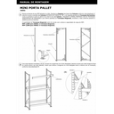 Ver imagem 5 de Mini Porta Pallet Continuação 500kg com 3 Longarinas 2,00 X 1,20 X 0,80 com Bandeja de Madeira - Ult