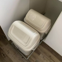 Ver imagem 6 de Lixeira Deslizante Dupla 60 Litros de Embutir Trilho Schmitt