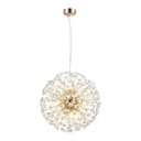 Ver imagem 2 de Lustre Pendente Astraled Buna Pt-1044 Dourado Brilho G9 Bivolt Dourado Pt-1044