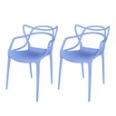 Ver imagem 1 de Conjunto com 2 Cadeiras para Sala de Jantar Allegra