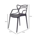 Ver imagem 4 de Conjunto com 2 Cadeiras para Sala de Jantar Allegra