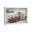 Ver imagem 1 de Quadro Porsche Gold 911 Turbo -- BR ARTES